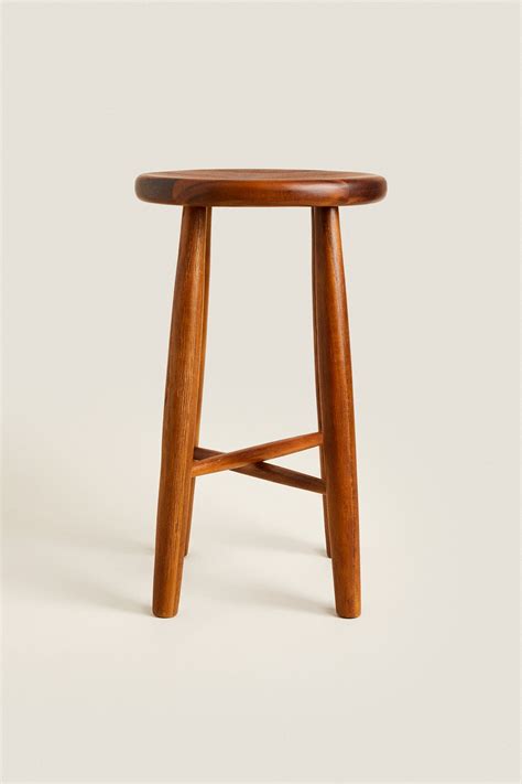 Zara Acacia Steel Stool Mall Of America®