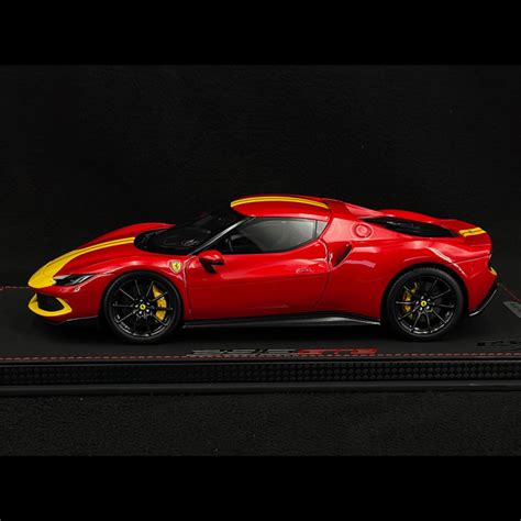 Ferrari 296 Gtb Assetto Fiorano 2022 Rosso Corsa Rouge Jaune Modena 1