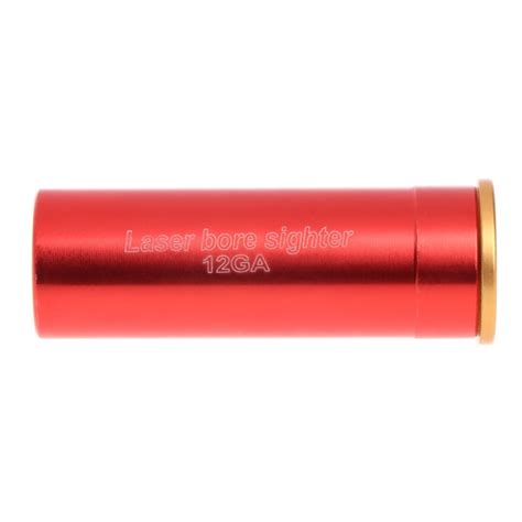 Red Laser Bore Sight 12 Gauge Barrel Cartridge Boresighter For 12ga Shotguns Beamq