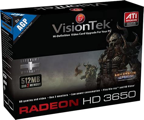 Amazon Visiontek Ati Radeon Hd Mb Ddr Agp Graphics Card