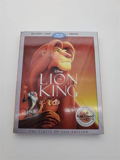 Disney The Lion King Circle Of Life Edition Blu Ray Dvd