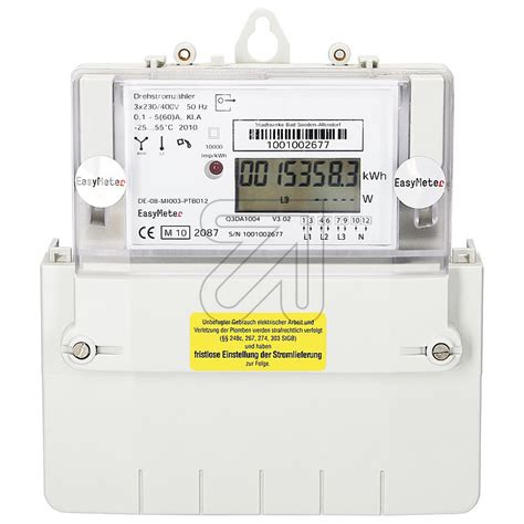 Eltric Drehstromz Hler Easymeter A