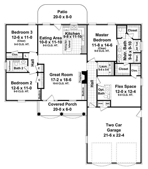 The Mulberry Lane 6836 3 Bedrooms And 2 5 Baths The House Designers