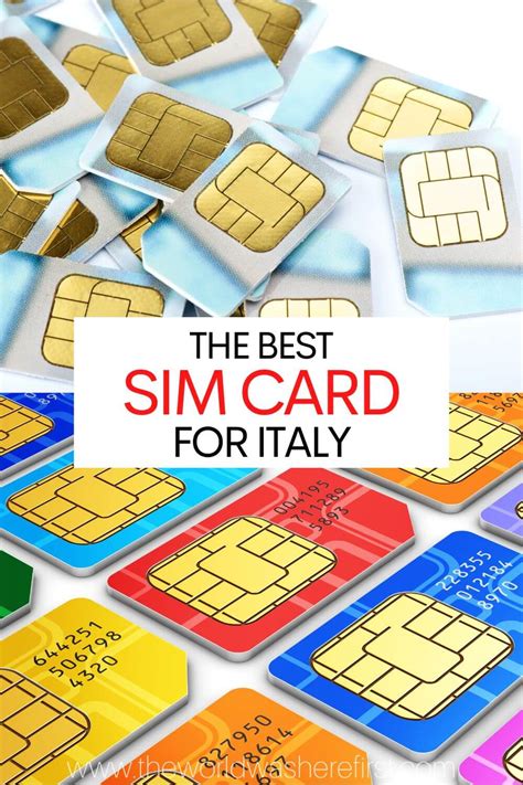 Best SIM Card for Italy Travel with Data - The World Was Here First