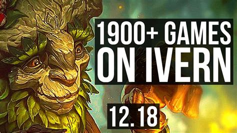 IVERN Vs LEE SIN JNG Rank 1 Ivern 6 0 13 1900 Games 1 7M