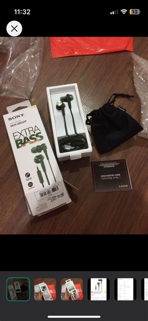 Sony Extra Bass Earphones, Audio, Earphones on Carousell