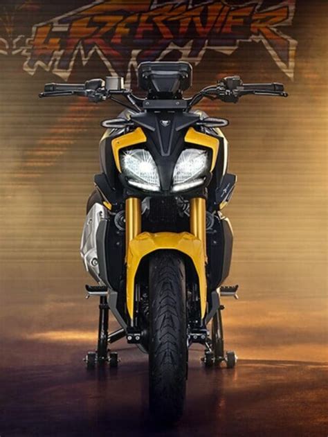 Tvs Launches Naked Apache Rtr With Smart Tech