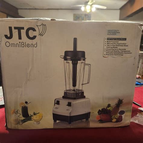 Bnew Jtc Omniblend Heavy Duty Professional Blender Hp High Speed L On