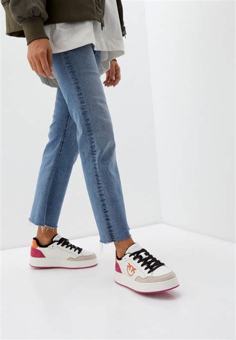 Кеды Pinko, цвет: белый, RTLACZ244501 — купить в интернет-магазине Lamoda