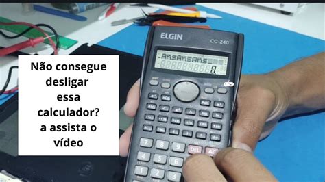 Como Desligar A Calculadora Científica Youtube