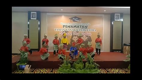 Persembahan Anak Didik Tk Citra Tari Gandrang Bulo Youtube