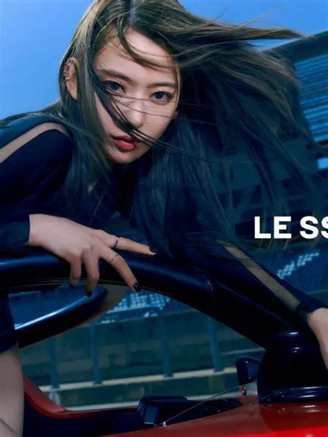 LE SSERAFIM Fearless Teaser Photos 1 Black Petrol Ver HD HQ K