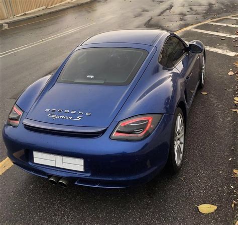 Porsche Boxster Cayman Clear Smoke Lens Style Led Tailights