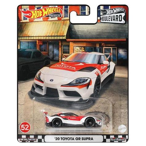 Carrinho Hot Wheels Escala Boulevard Toyota GR Supra MATTEL Carrinho De Brinquedo