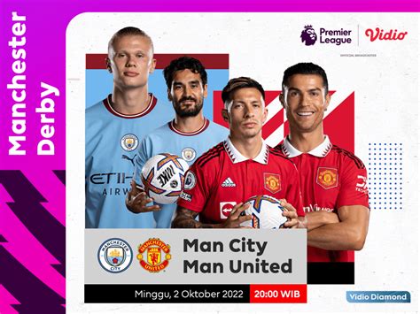 Link Live Streaming Man City Vs Man United Di Liga Inggris 2022 23