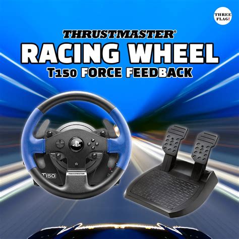 Thrustmaster T150 Force FeedBack Racing Wheel PS4 PS3 PC Shopee