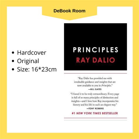 Principles Life And Work By Ray Dalio Lazada