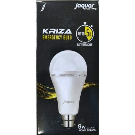 Jaquar 100 300 V 9W Jaguar Rechargeable LED Bulb B22 Model Name