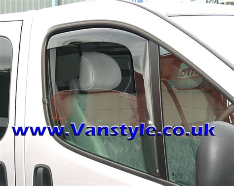 Side Wind Deflectors Front Doors Vivaro Trafic Primastar Vanstyle