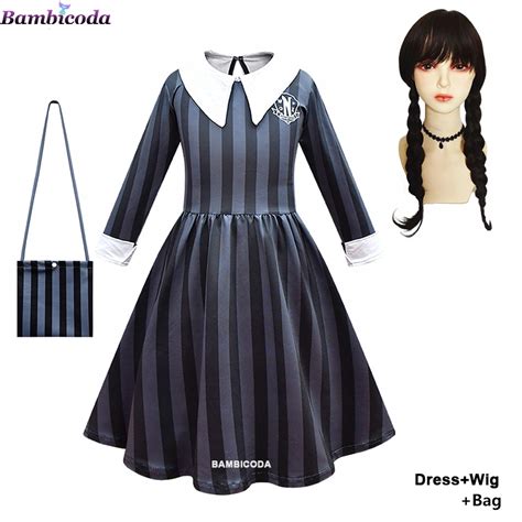 Cosplay Wednesday Addams D V Kost M Za K Allegro