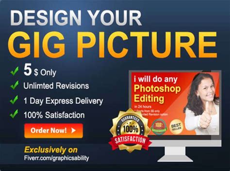 Design Creative Fiverr Gig Thumbnail And Image In Hours By