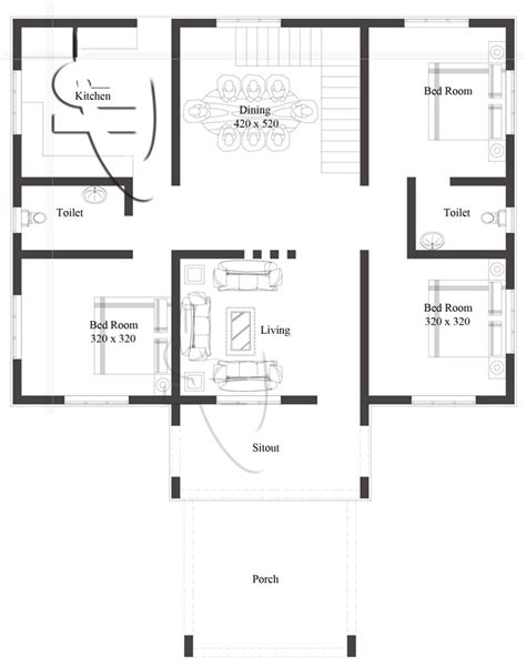 Modern 3-Bedroom One Story House Plan | Pinoy ePlans