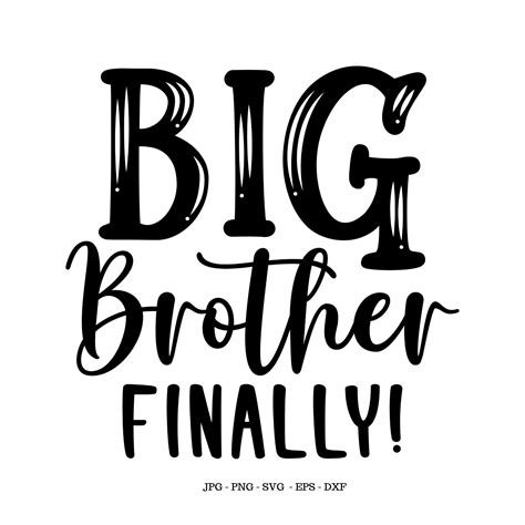 Big Brother To Be Big Brother Shirt Shirt Svg Big Brother T