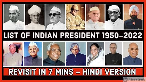 List Of President Of India Complete List Of Indian Presidents 1950