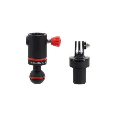 Braccio Quick Release Sgancio Rapido Base Sfera 25 Mm Terminale Action