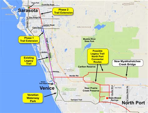 Warm Mineral Springs Florida Map | Free Printable Maps