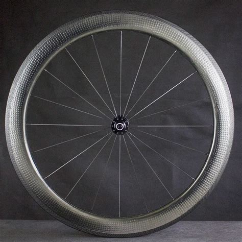 Aerodynamic Dimple Carbon Wheels Fixed Gear Track 58mm Depth 26mm