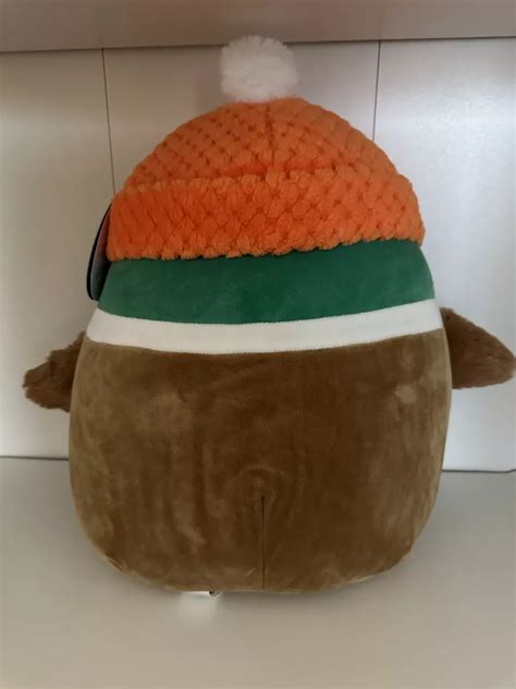 Squishmallows Avery The Mallard Duck Knit Beanie Hat Nwt