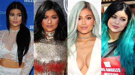 Check Out 10 Best Pics Of Kylie Jenners Hair Evolution