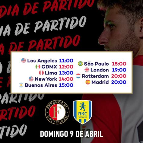 Feyenoord en Español on Twitter 𝗗𝗜𝗔 𝗗𝗘 𝗣𝗔𝗥𝗧𝗜𝗗𝗢 Continua la liga con