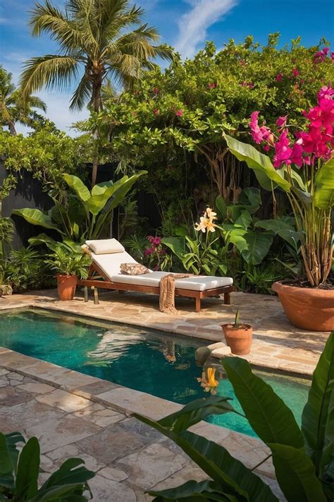 How To Design A Tropical Garden Oasis In Tropical Backyard