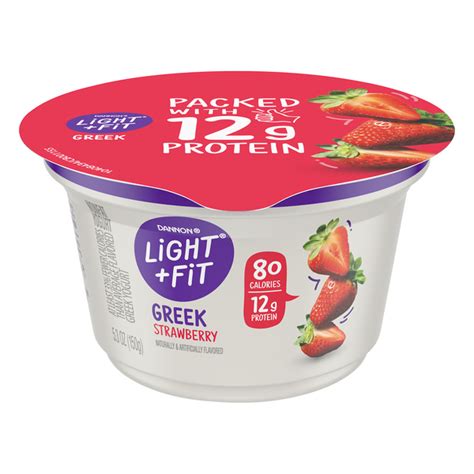 Dannon Light And Fit Strawberry Yogurt Nutrition Facts Shelly Lighting