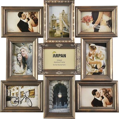 Uk 9 Aperture Photo Frame