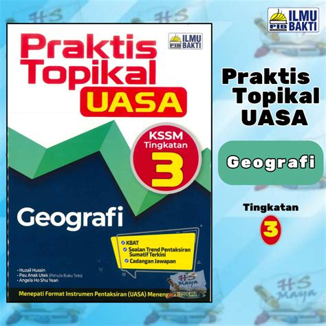 Buku Latihan PRAKTIS TOPIKAL UASA GEOGRAFI TINGKATAN 3 KSSM Shopee