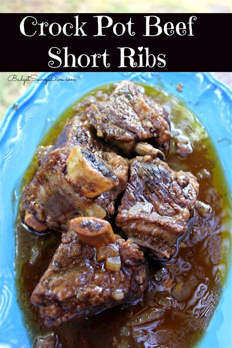 15 Healthy Crock Pot Beef Short Ribs – Easy Recipes To Make at Home