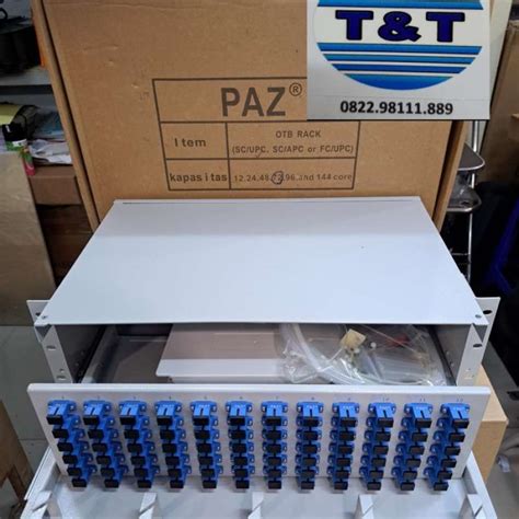 Promo Paz Paz Odf Otb Rack 72 Core Adaptor Sc Upc Single Mode Fiber