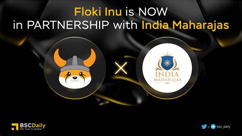 BSCDaily On Twitter RealFlokiInu Partnership With India Maharajas