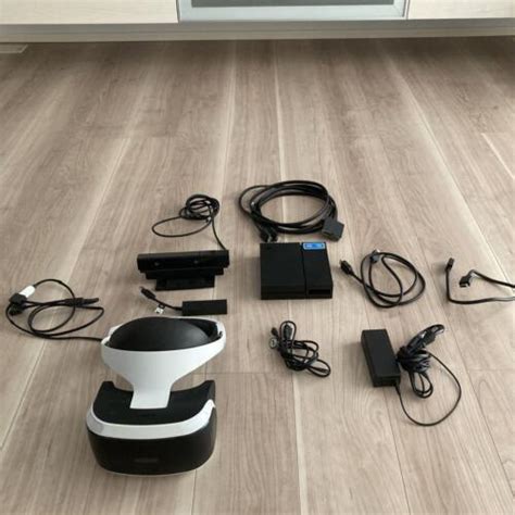 Sony PS PlayStation VR PSVR CUH ZVR1 For PS4 Console Set Headset USED