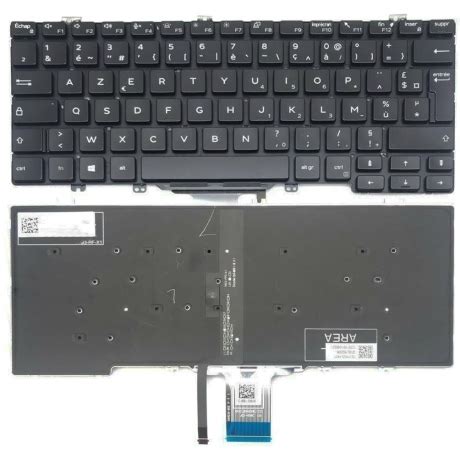 Clavier DELL Latitude 5300 5310 7300 Original Français Azerty