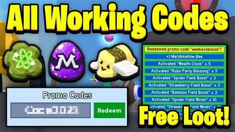 New All Working Codes For Bee Swarm Simulator In Roblox Bee