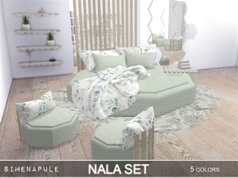 Simenapule S Nala Set Sims 4 Bedroom Sims 4 Cc Furniture Resource