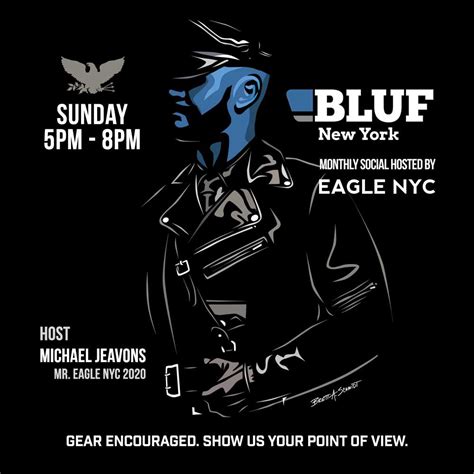 Sunday April Th Nyc Gay Play Social Bluf New York City Eagle Bar W Th Street