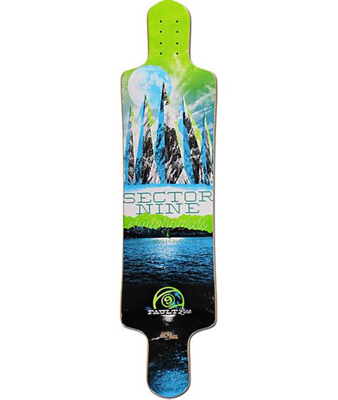 Sector 9 Faultline 395 Drop Through Longboard Deck At Zumiez Pdp At