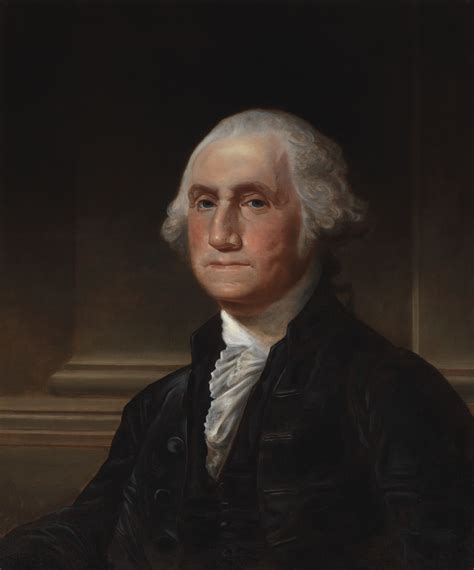 After Gilbert Stuart (1755-1828) , Portrait of George Washington ...