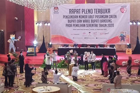 KPU Tetapkan 2 356 412 Pemilih Dalam DPT Pilbup Bandung 2020 ANTARA News