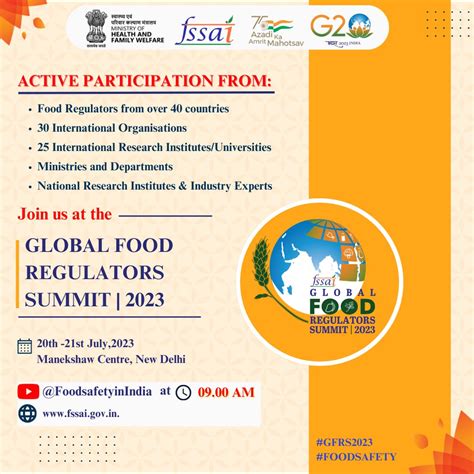 Ministry Of Health On Twitter The Global Food Regulators Summit